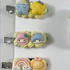 Handmade cute hair clips
